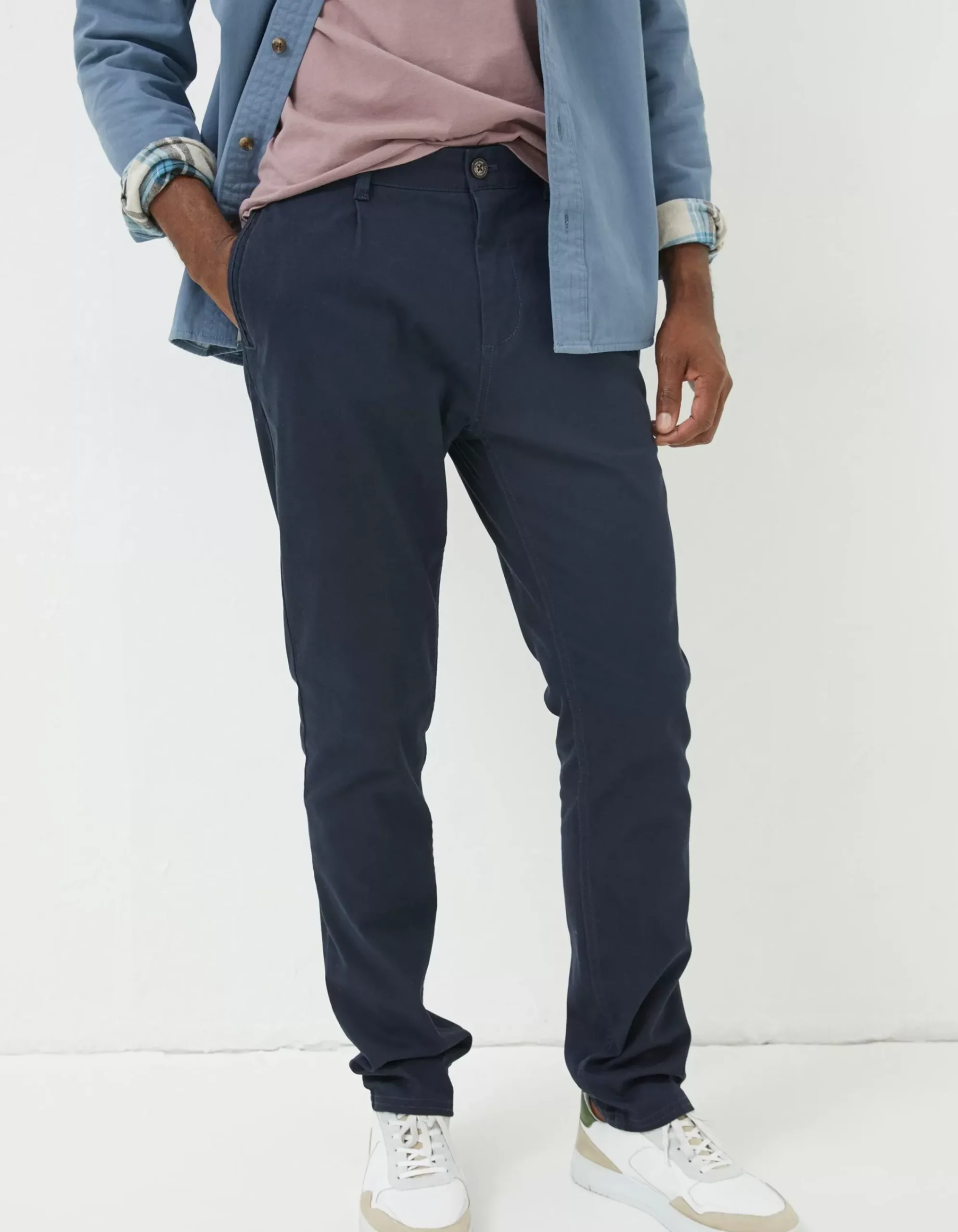 Men FatFace View All|Pleated Chino Trousers