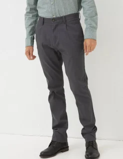 Men FatFace Trousers & Chinos|Pleated Chino Trousers