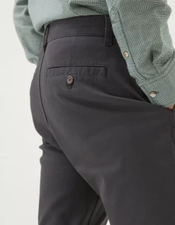 Men FatFace Trousers & Chinos|Pleated Chino Trousers