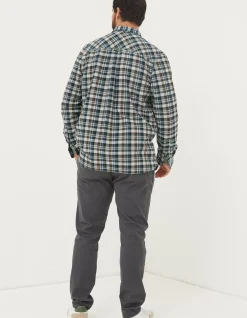 Men FatFace Trousers & Chinos|Pleated Chino Trousers