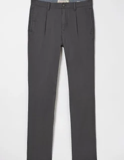 Men FatFace Trousers & Chinos|Pleated Chino Trousers