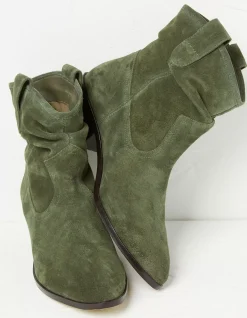 Women FatFace View All|Polly Western Ankle Slouch Boot