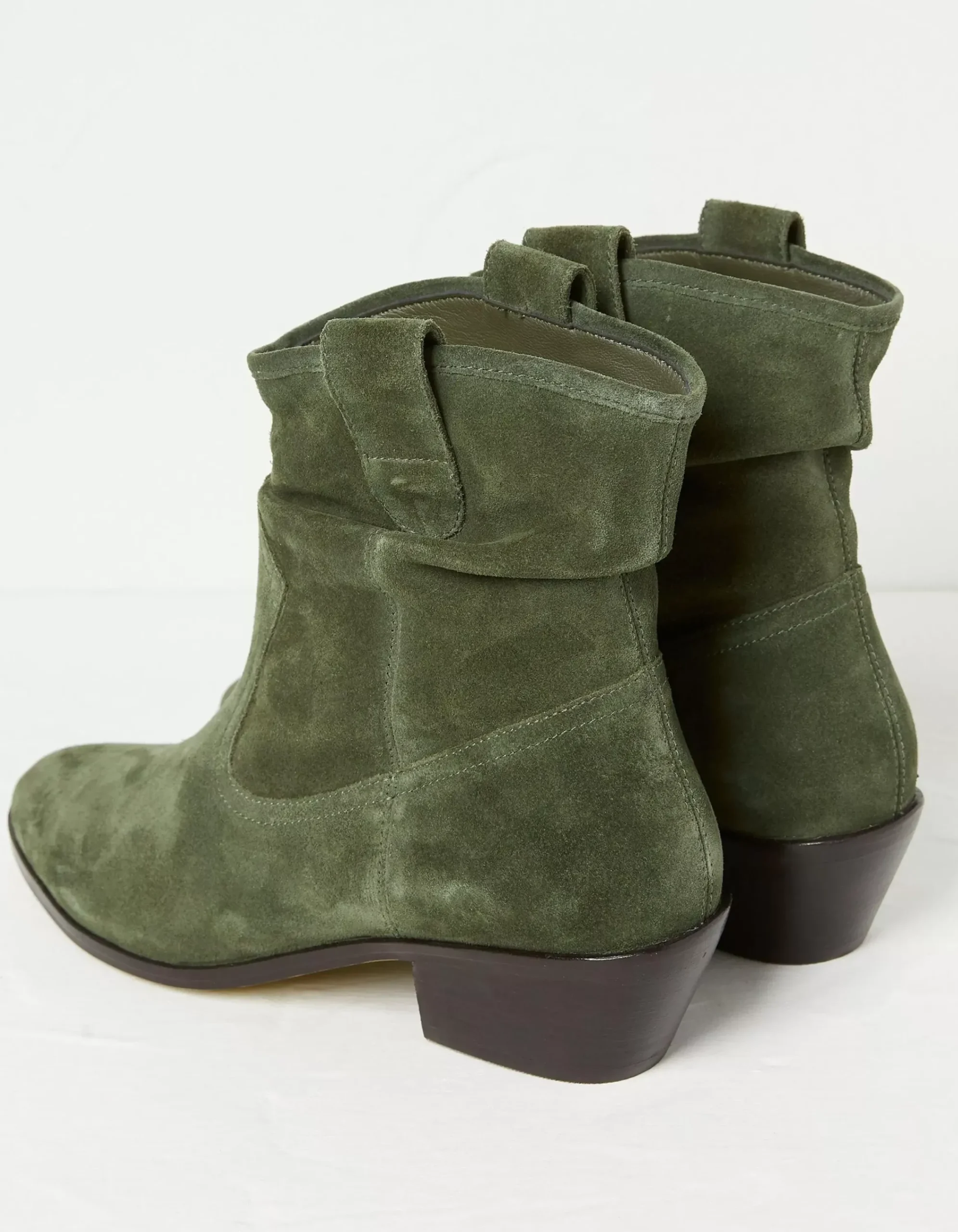 Women FatFace View All|Polly Western Ankle Slouch Boot