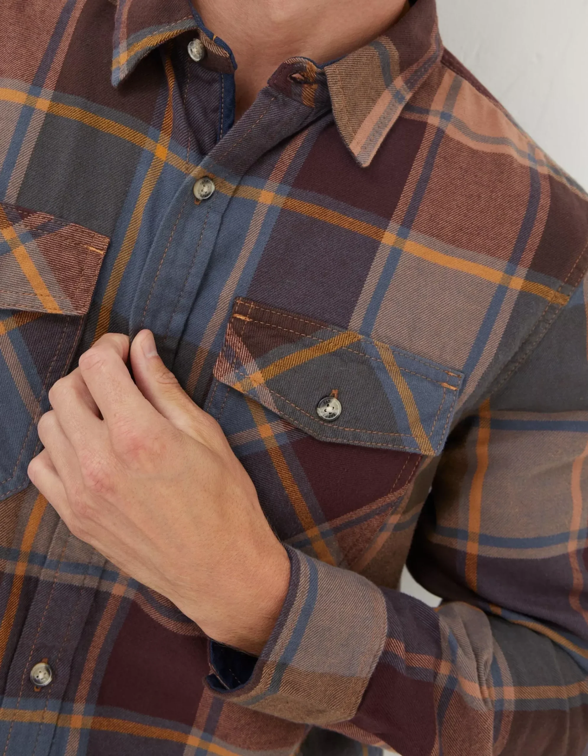 Men FatFace View All|Poole Check Shirt