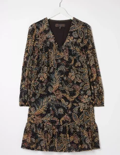 Women FatFace Dresses|Poplar Floral Devore Dress