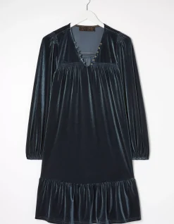 Women FatFace View All|Poplar Velvet Swing Dress