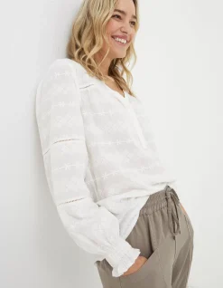 Women FatFace View All|Poppy Embroidered Blouse
