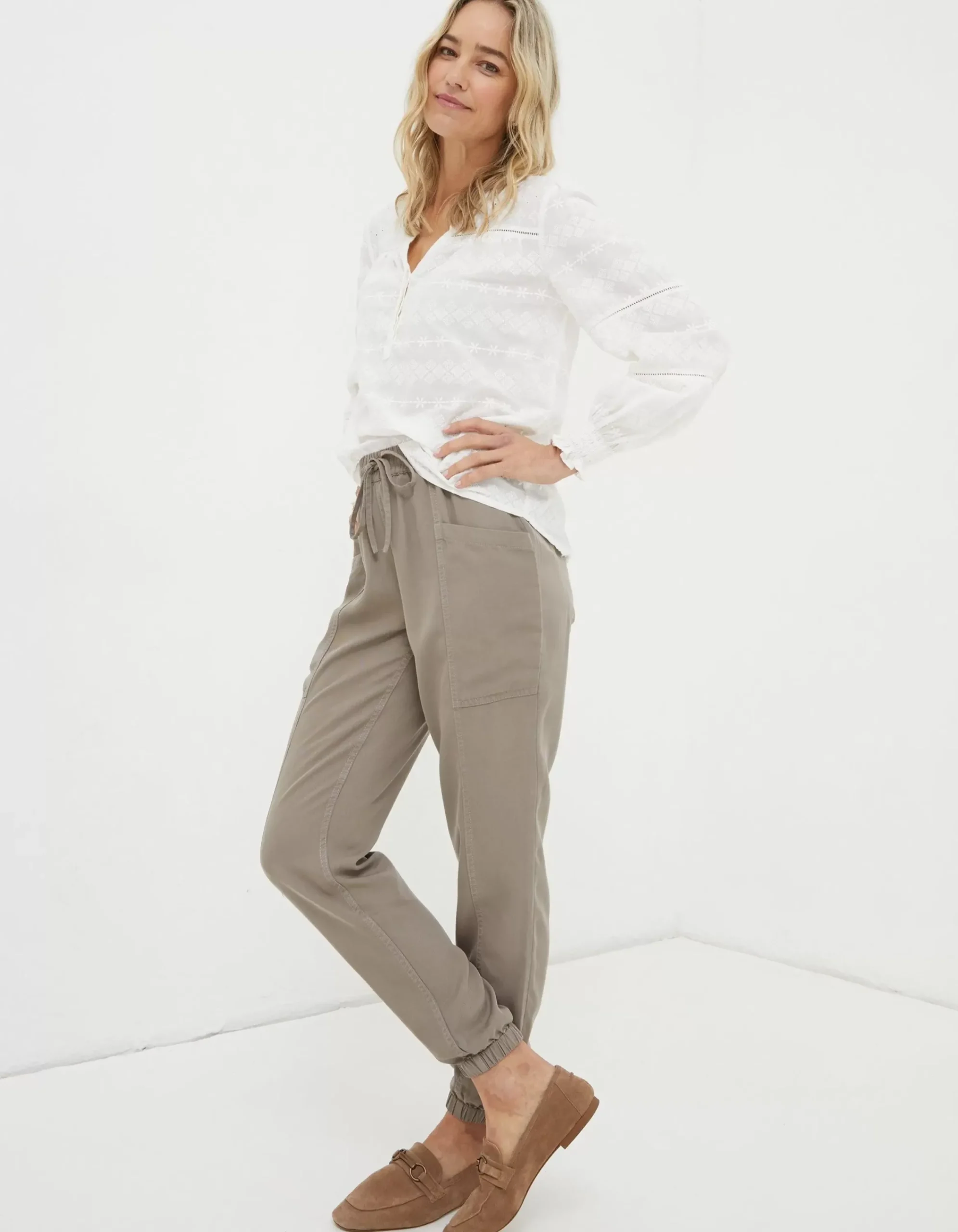 Women FatFace View All|Poppy Embroidered Blouse