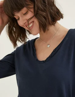 Women FatFace Tops & T-Shirts|Porter Organic Cotton T Shirt
