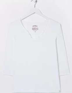 Women FatFace Tops & T-Shirts|Porter Organic Cotton T Shirt