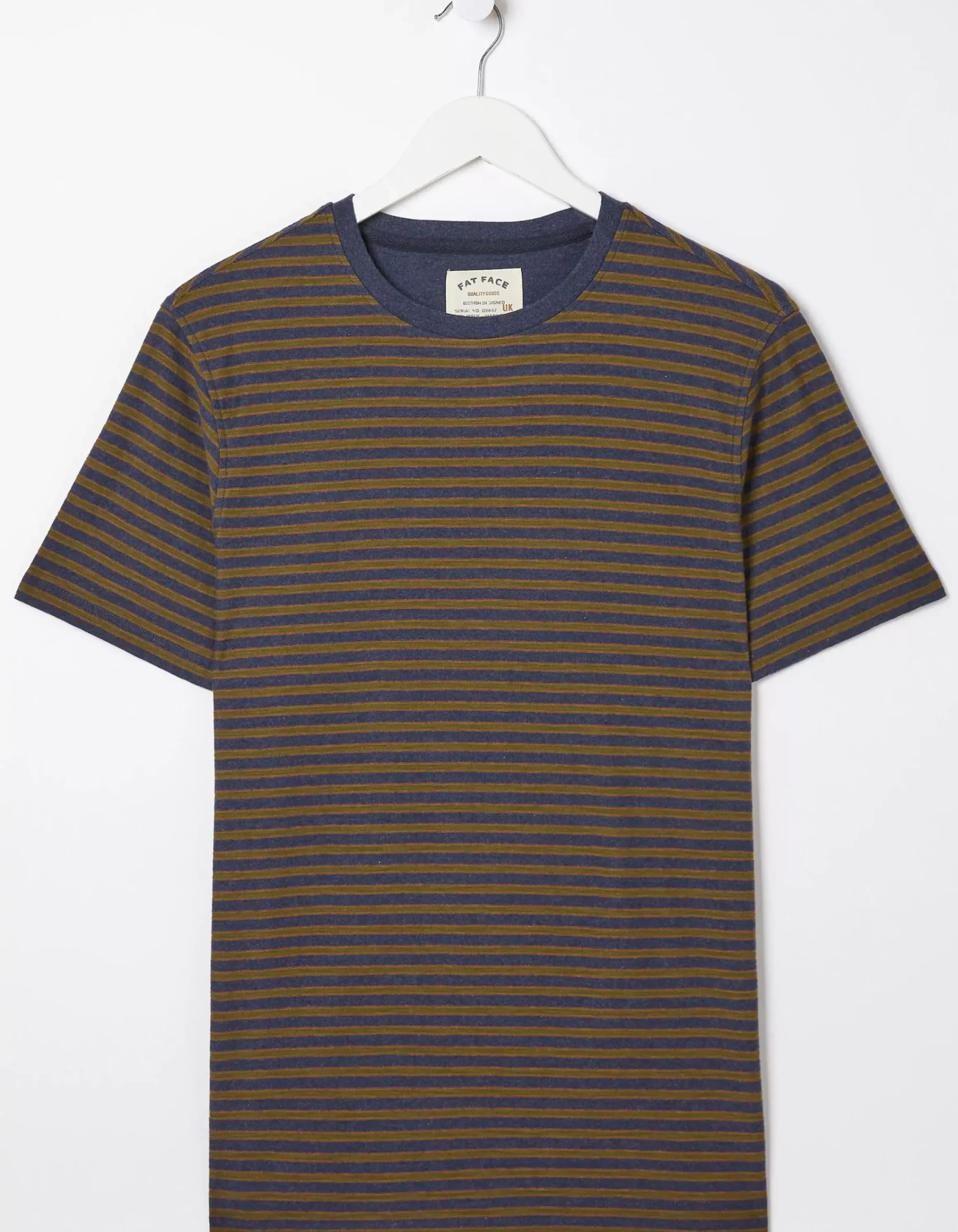 Men FatFace T-Shirts|Porth Stripe T-Shirt