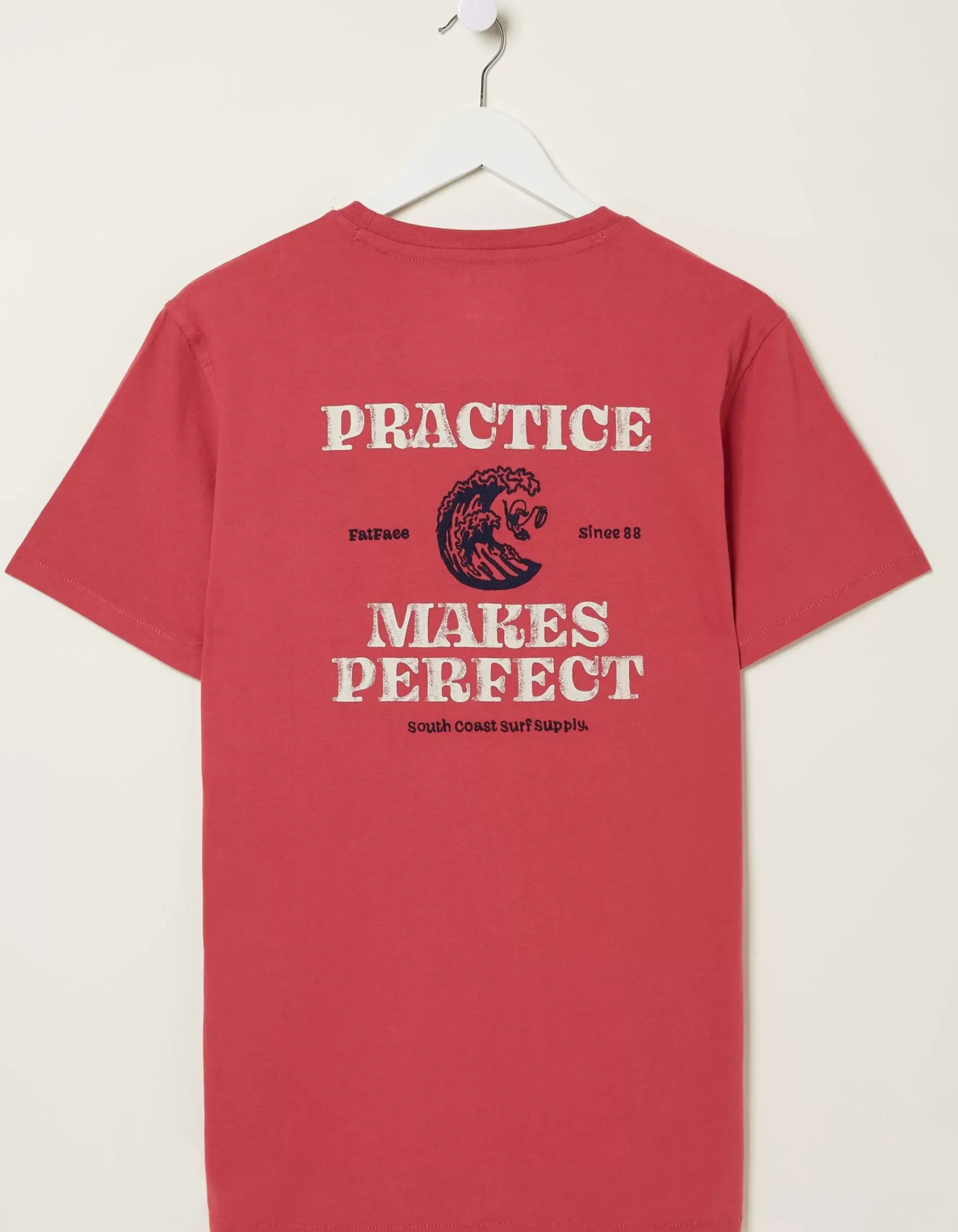 Men FatFace T-Shirts|Practice Makes Perfect T-Shirt