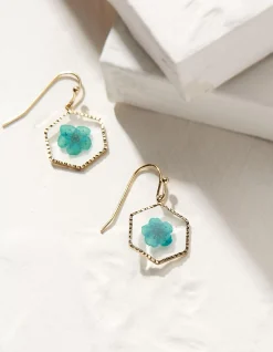 Women FatFace View All|Pressed Flower Earrings