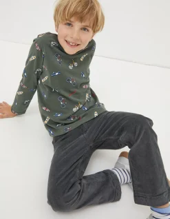 Boys FatFace View All|Printed Long Sleeve T-Shirt