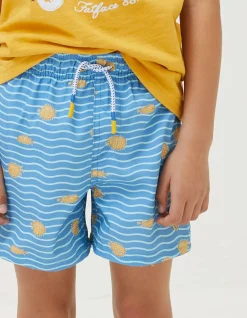 Boys FatFace View All|Pufferfish Swim Shorts