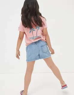 Girls FatFace View All|Pull On Denim Shorts