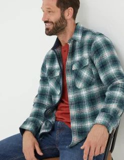 Men FatFace View All|Purley Ombre Check Shirt