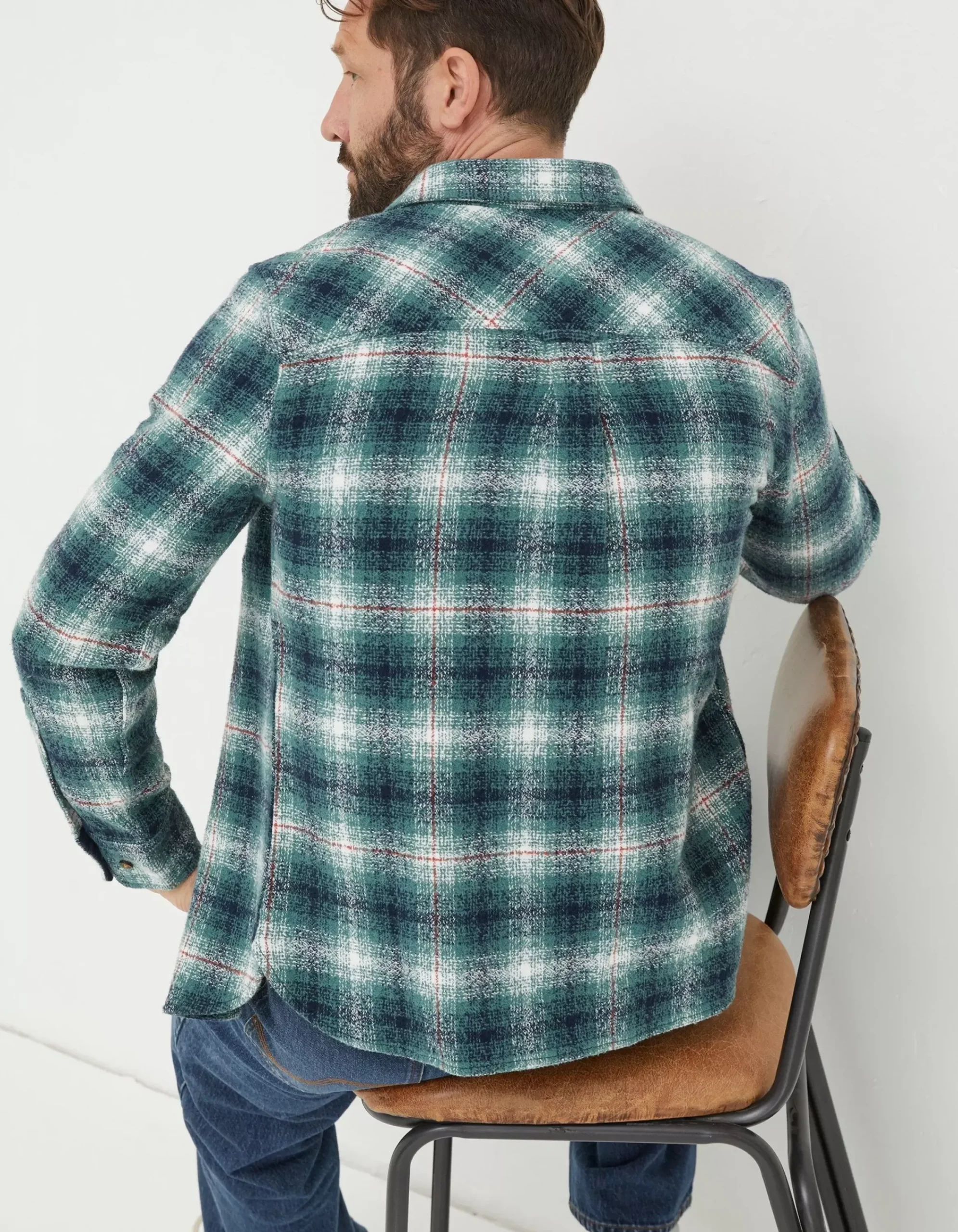 Men FatFace View All|Purley Ombre Check Shirt