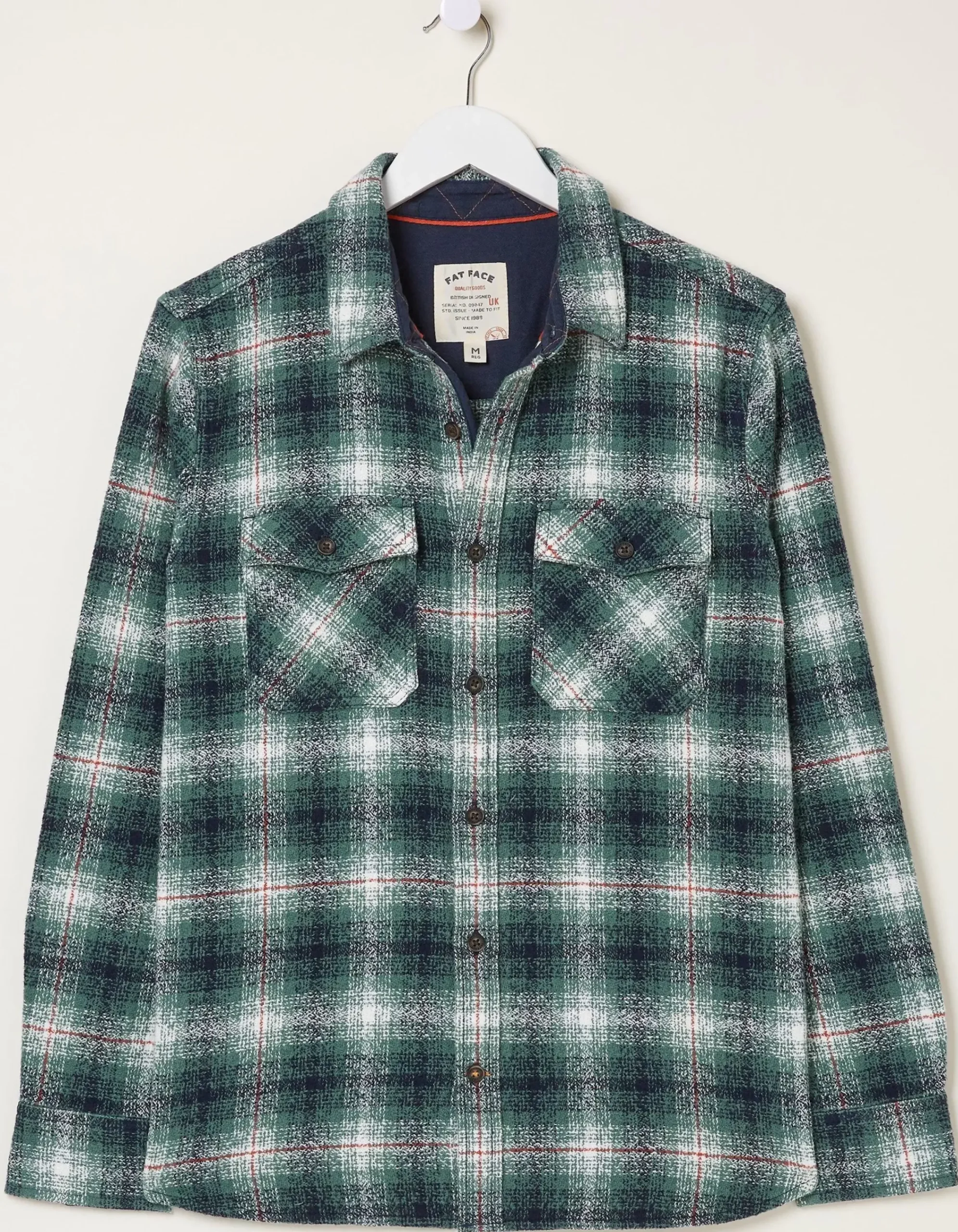 Men FatFace View All|Purley Ombre Check Shirt