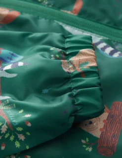Boys FatFace View All|Raccoon Print Puddlesuit