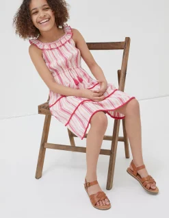 Girls FatFace View All|Raya Stripe Woven Dress
