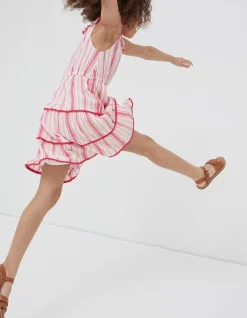 Girls FatFace View All|Raya Stripe Woven Dress
