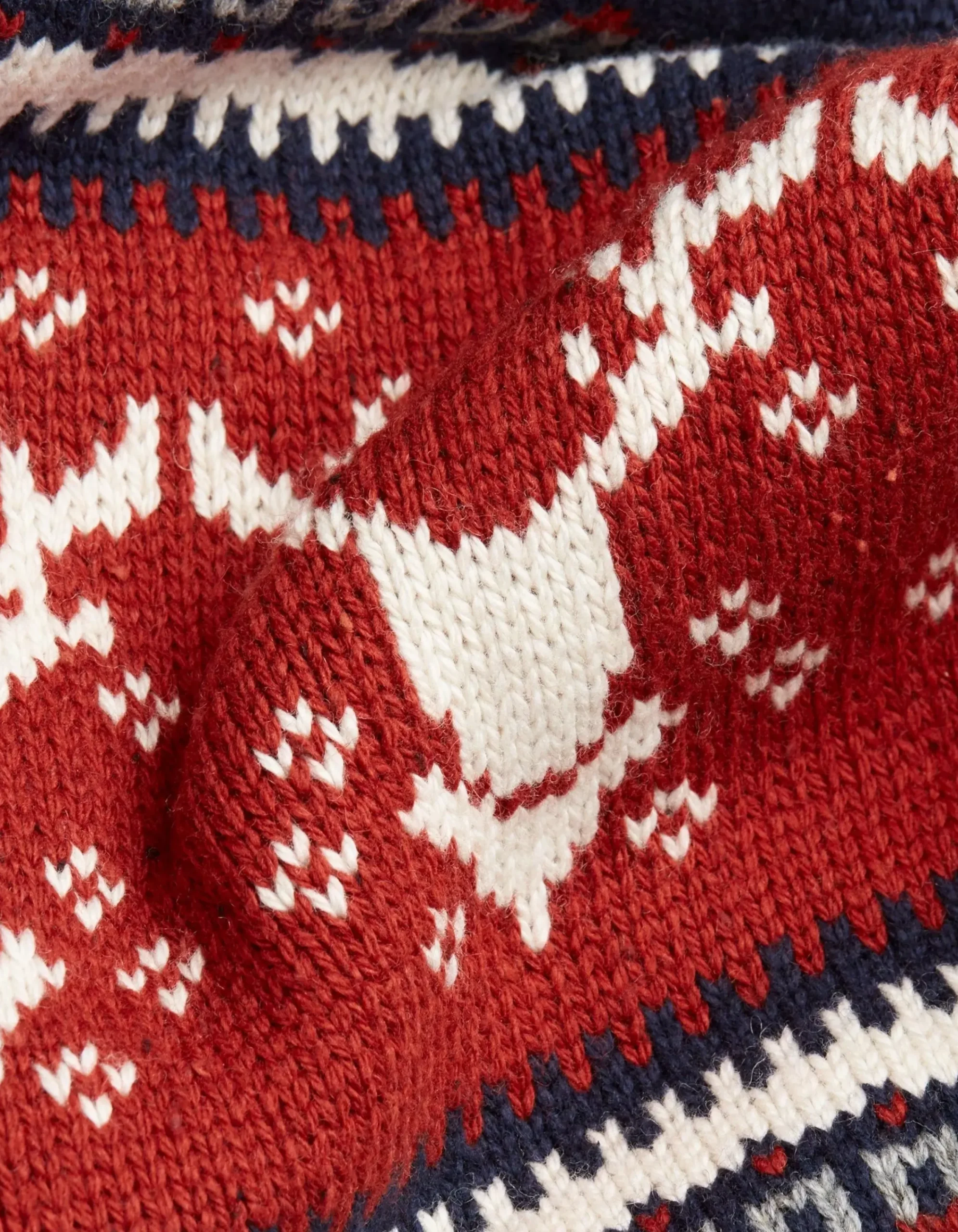 Men FatFace View All|Reindeer Crew Neck Jumper
