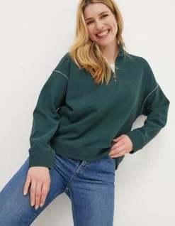 Women FatFace Sweatshirts & Hoodies|Relaxed Airlie Sweatshirt