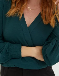 Women FatFace View All|Remi Wrap Top