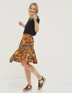 Women FatFace Skirts|Remy Vine Floral Skirt
