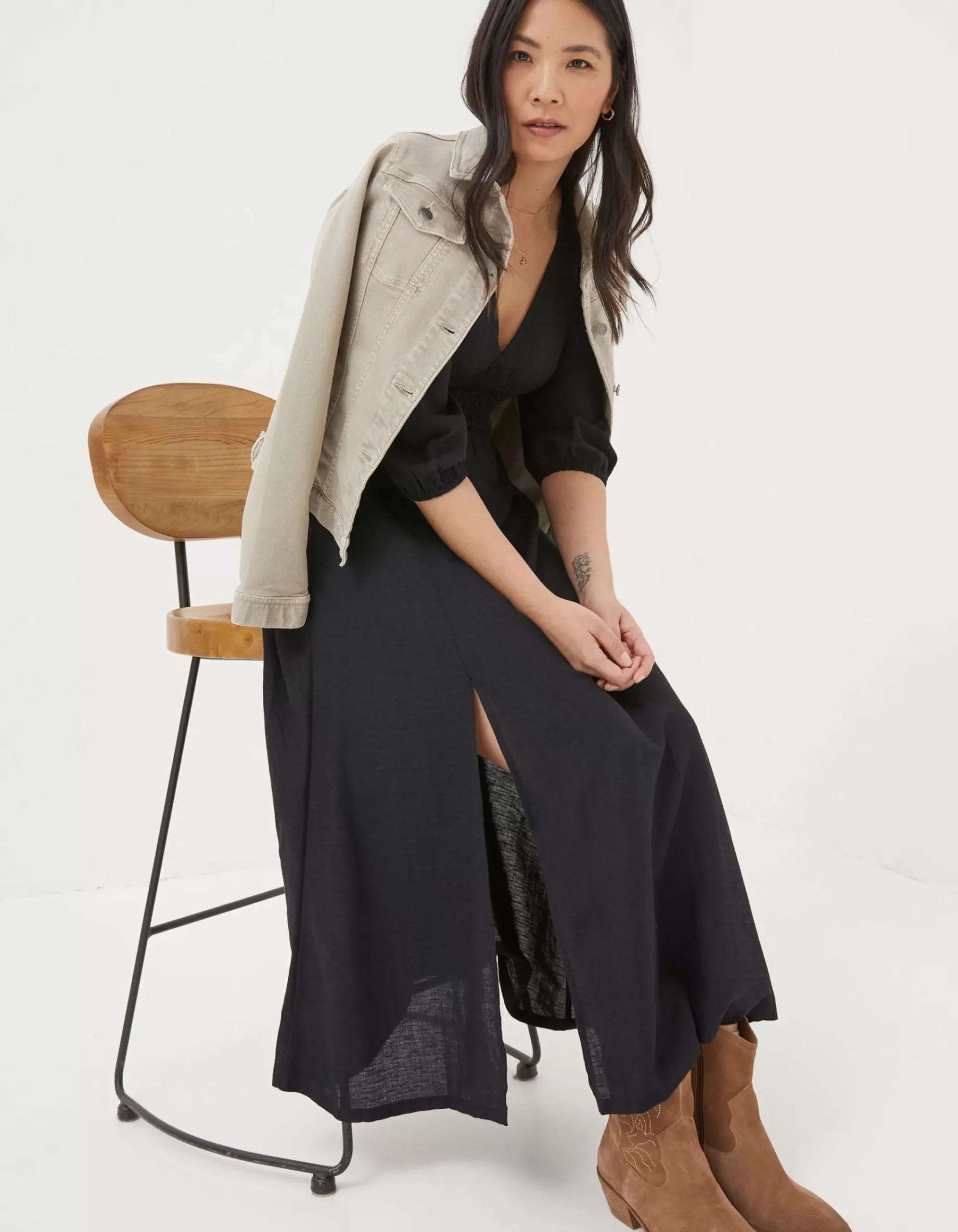 Women FatFace Dresses|Rene Midi Dress