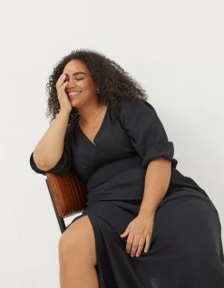 Women FatFace Dresses|Rene Midi Dress