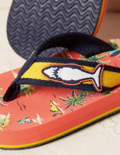 Girls FatFace View All|Resort Print Flip Flops