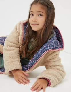 Girls FatFace View All|Reversible Floral Print Jacket