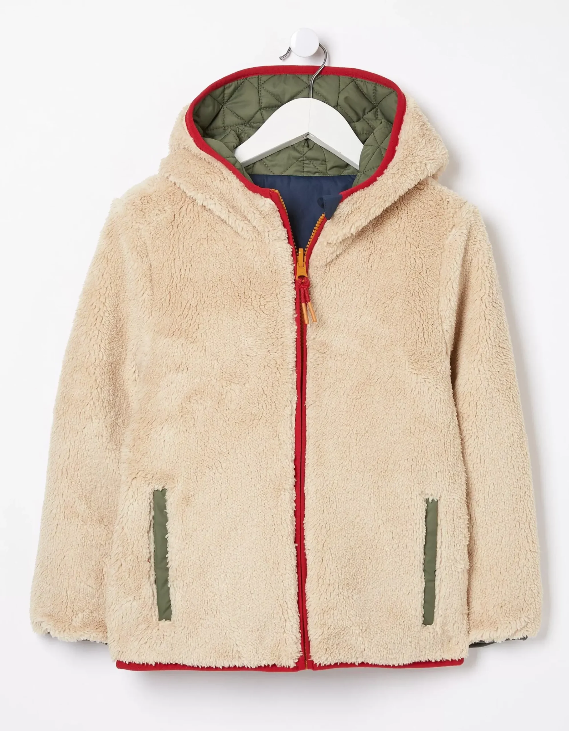 Boys FatFace View All|Reversible Quilted Jacket