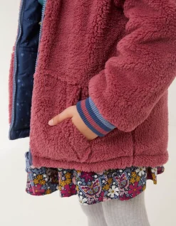Girls FatFace View All|Reversible Star Jacket