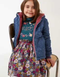 Girls FatFace View All|Reversible Star Jacket