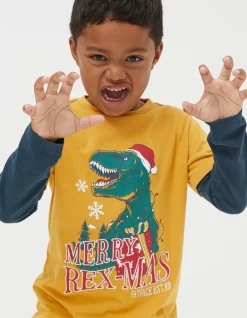 Boys FatFace View All|Rexmas Graphic T-Shirt