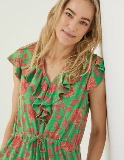 Women FatFace Dresses|Riley Bali Jersey Dress