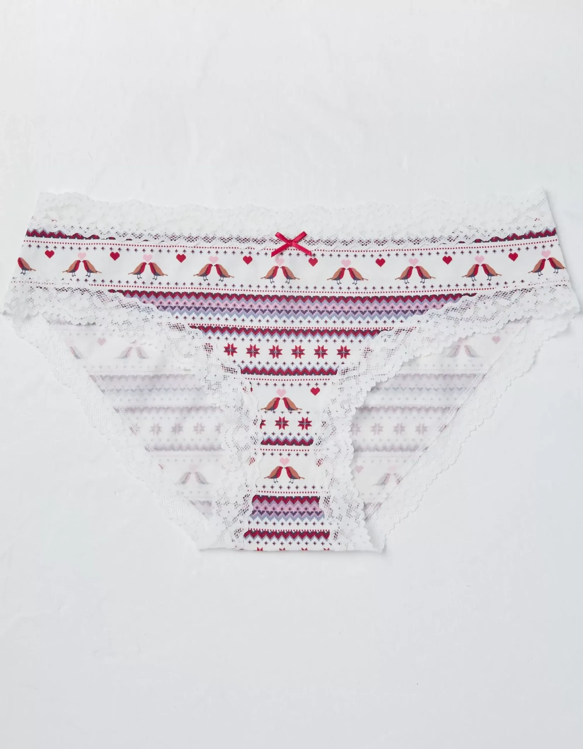 Women FatFace View All|Robin Fairisle Short Knickers