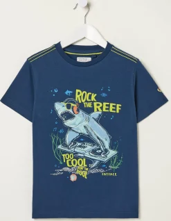 Boys FatFace View All|Rock The Reef Graphic Tee