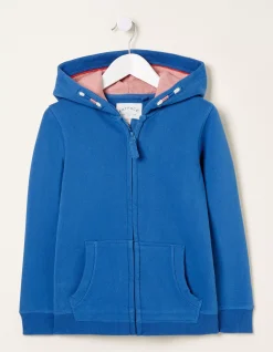 Girls FatFace View All|Roller Skate Graphic Zip Thru Hoodie