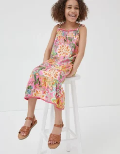 Girls FatFace View All|Rosa Floral Print Dress