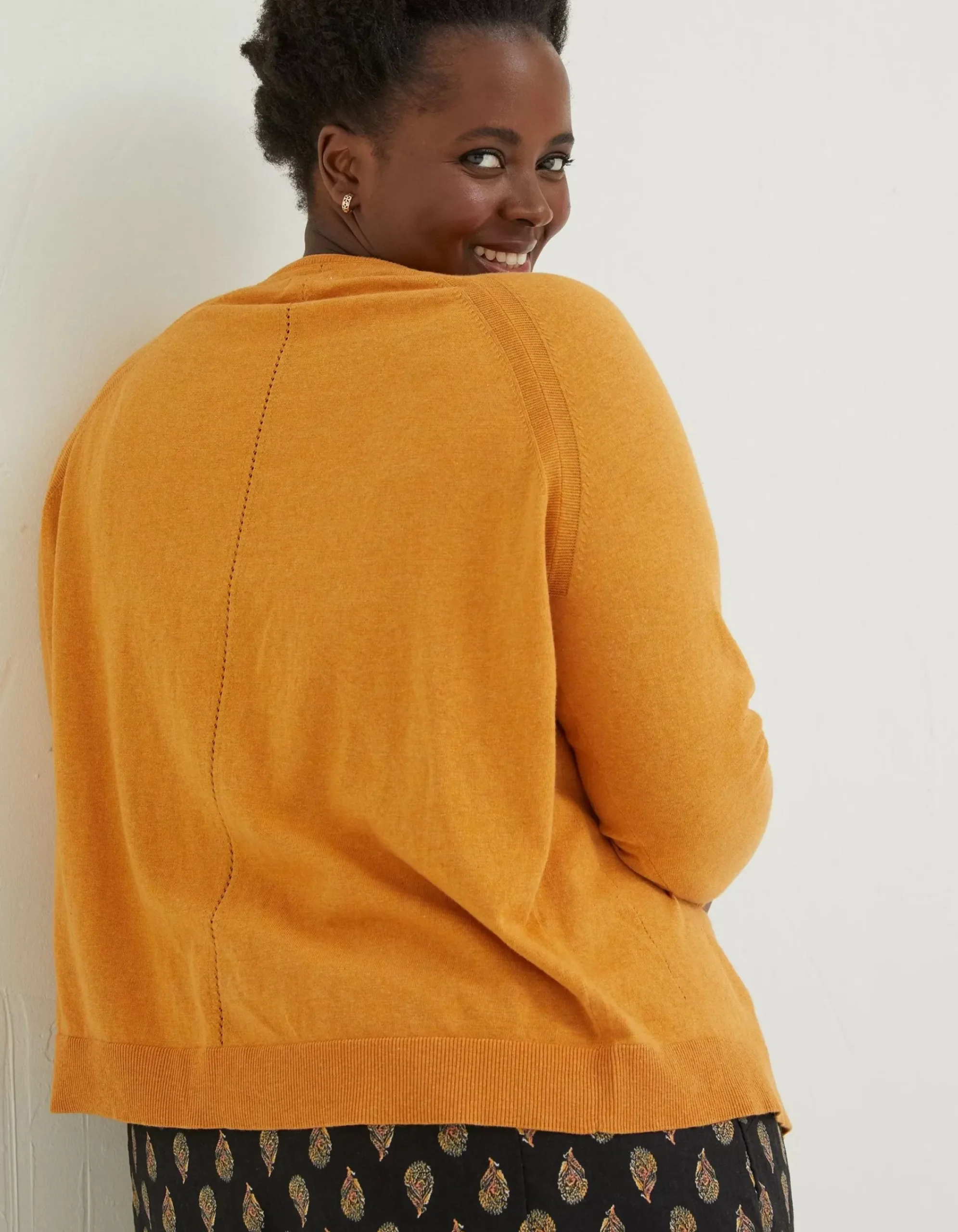 Women FatFace Knitwear|Rose Cardigan