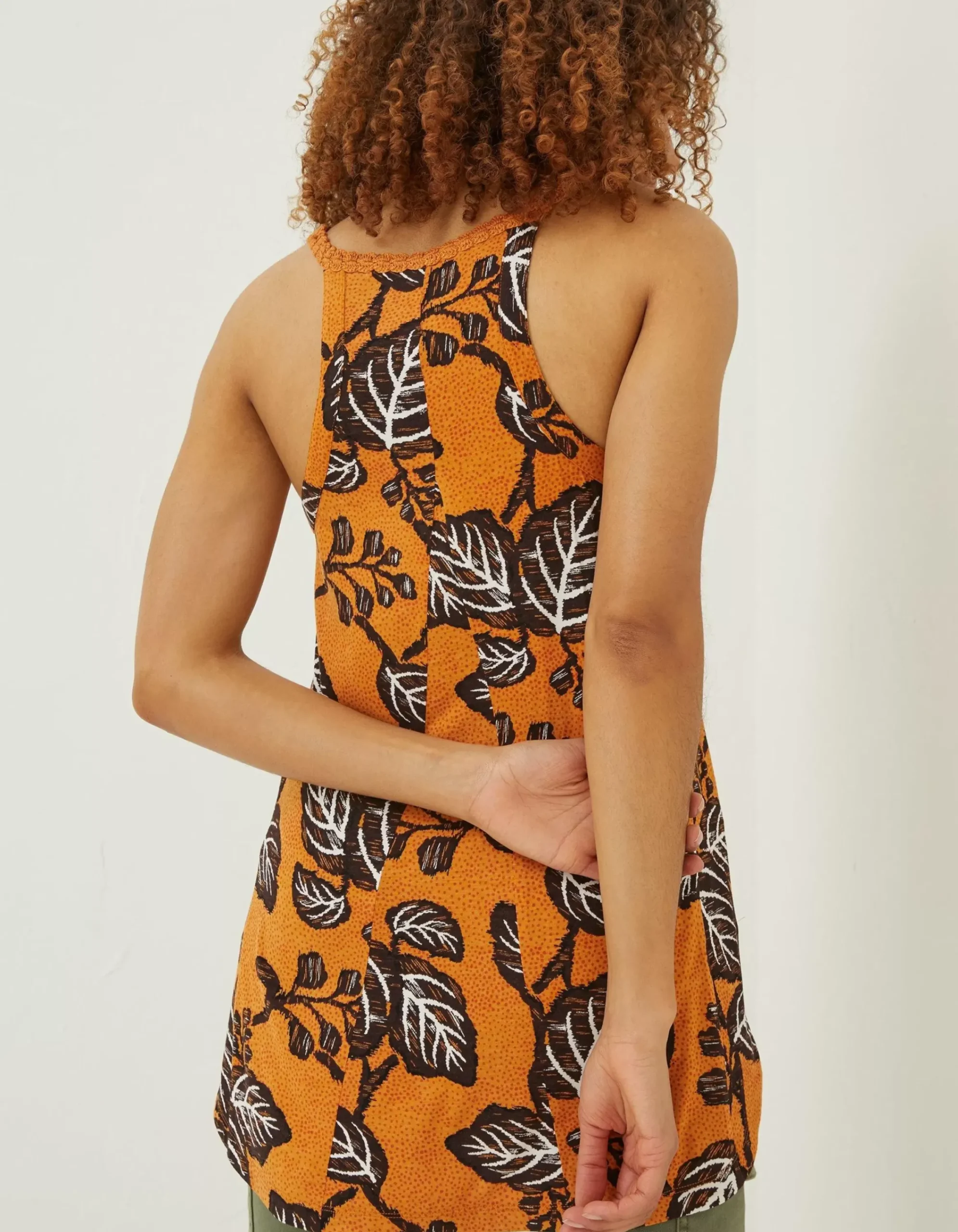Women FatFace Tops & T-Shirts|Rosie Vine Floral Tunic Top
