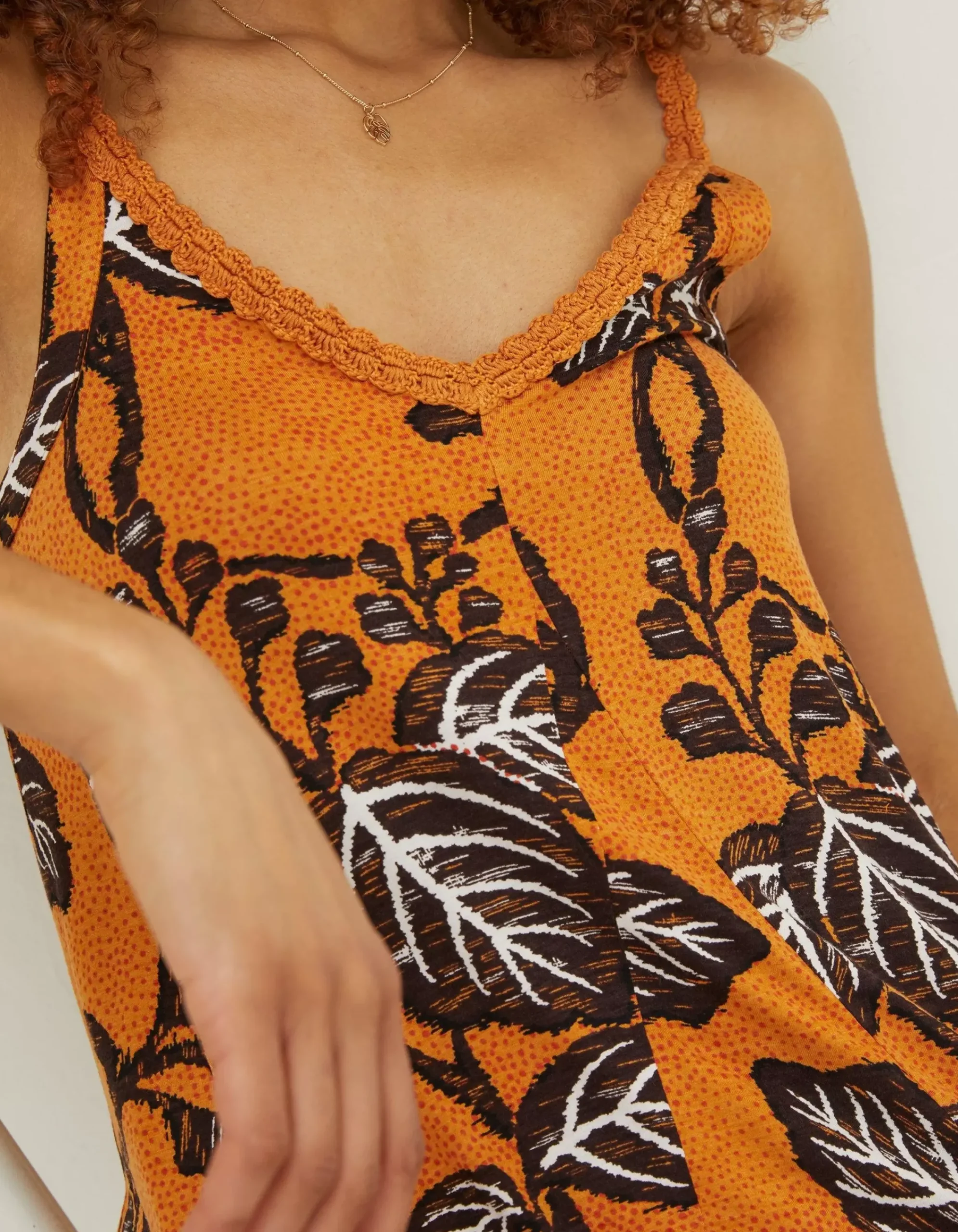 Women FatFace Tops & T-Shirts|Rosie Vine Floral Tunic Top