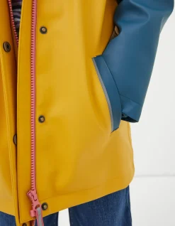 Girls FatFace View All|Rubberised Waterproof Jacket