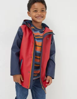 Boys FatFace View All|Rubberised Waterproof Jacket
