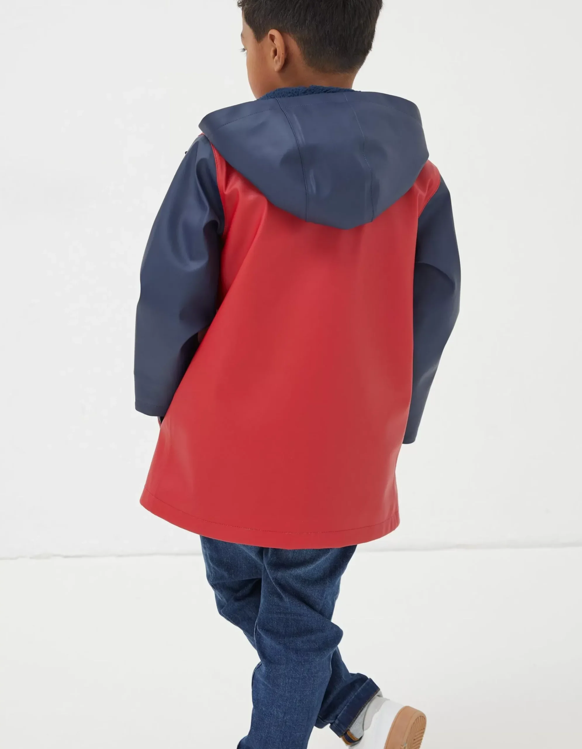 Boys FatFace View All|Rubberised Waterproof Jacket