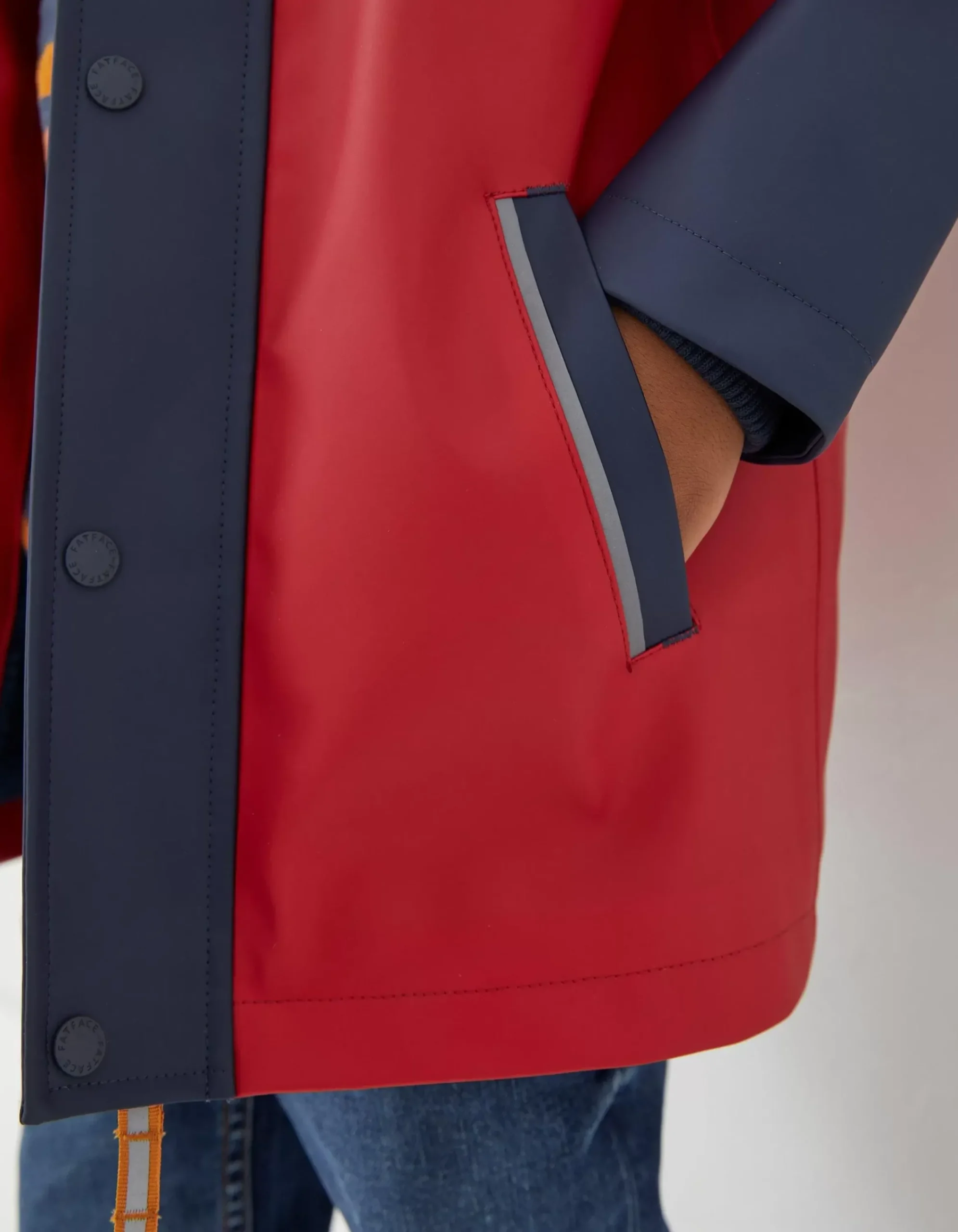 Boys FatFace View All|Rubberised Waterproof Jacket